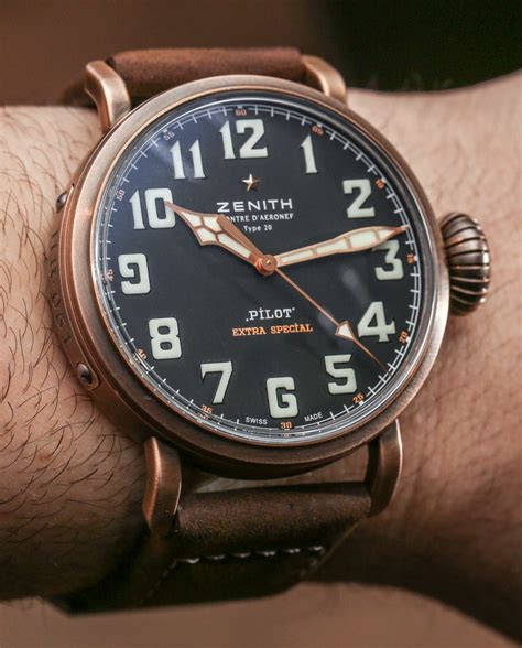 Zenith Pilot Type 20 Extra Special Bronze Watch Hands